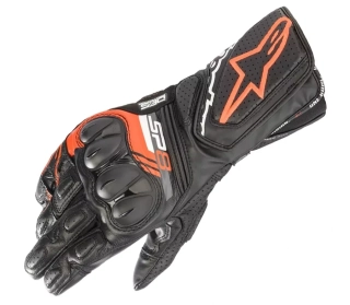 Alpinestars SP-8 V3 (černá/červená fluo), sportovní rukavice na motorku