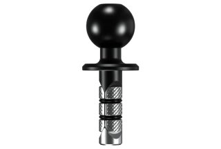 S-ball adaptér do krku řízení 12mm-25.4mm pro držáky telefonu