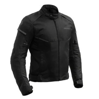 Textilní 3-vrstvá bunda na motorku BROGER GRID BLACK